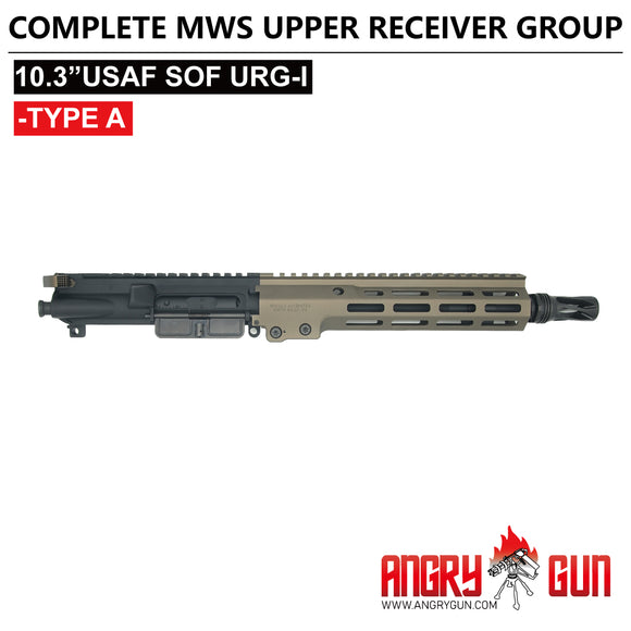 10.3 INCH USAF SOF COMPLETE URG-I UPPER RECEIVER GROUP (TYPE A) - TM MWS GBB