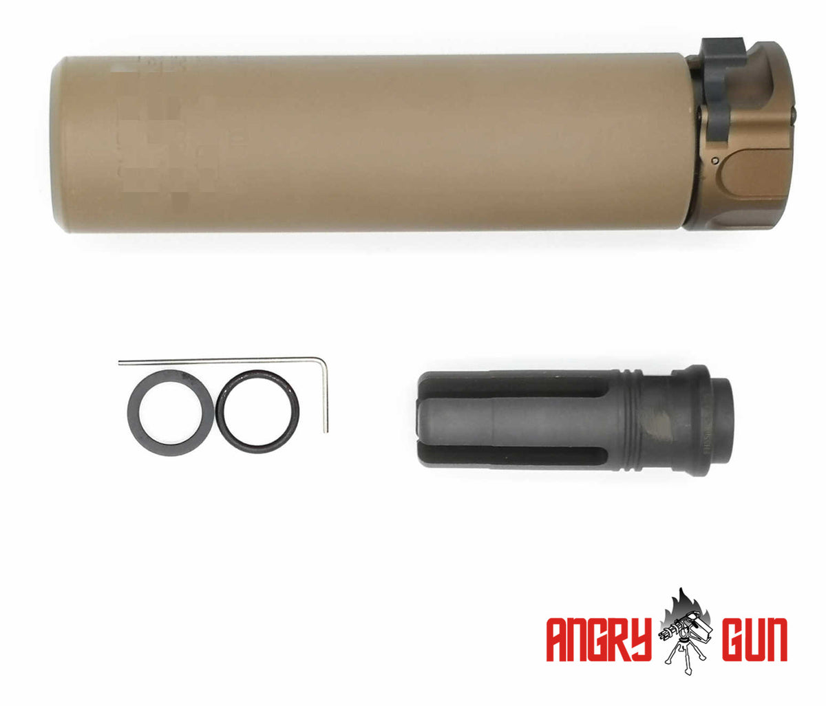 SOCOM556 Dummy Silencer – Full Marking | Angry Gun
