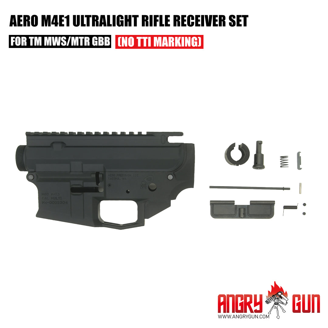 AERO M4E1 レシーバーセット TM MWS/MTR GBB用 (TTIマーキングなし)
