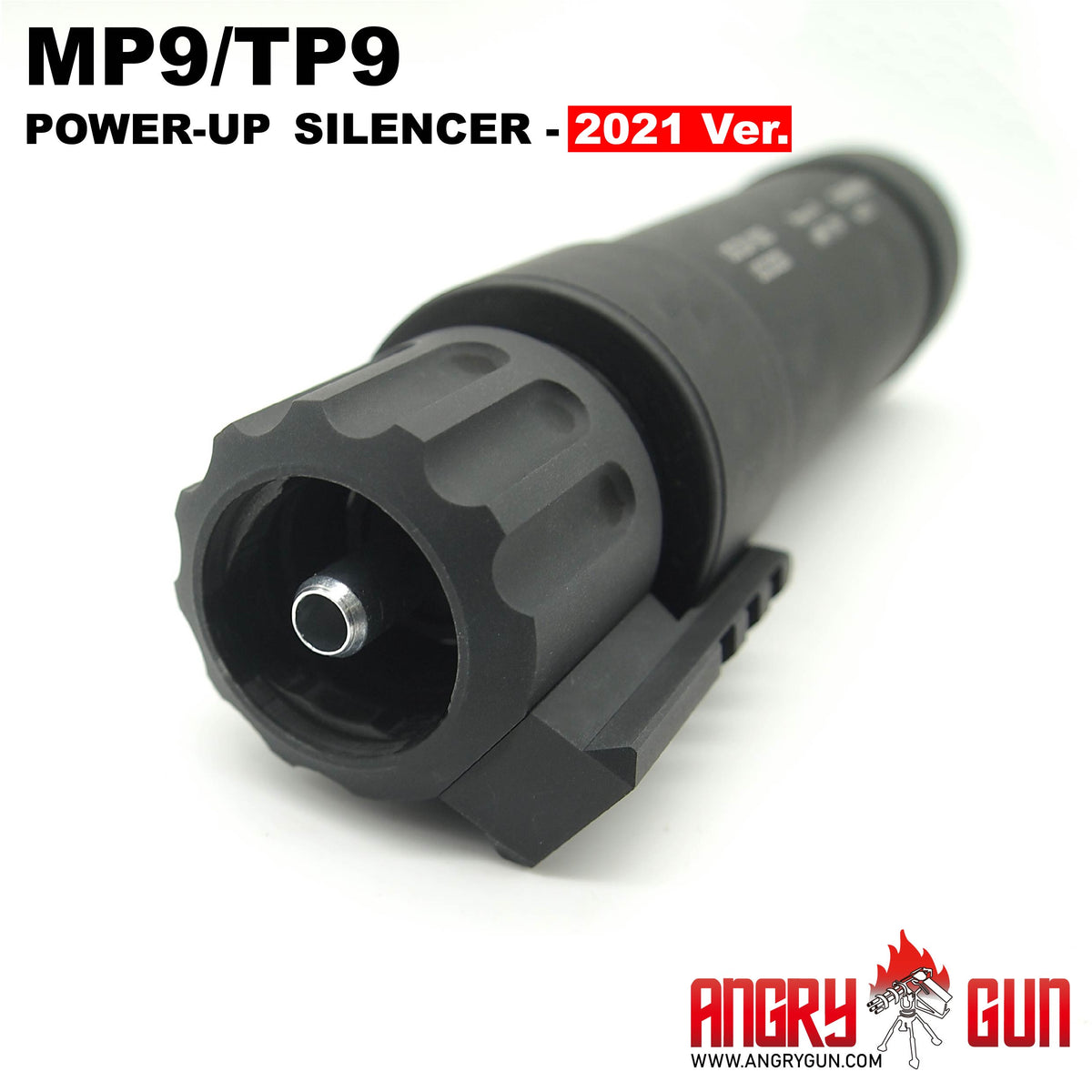 ANGRY GUN KWA　mp9 サイレンサー ANGRY GUN KWA/KSC MP9/TP9用サイレンサー 2021ver.