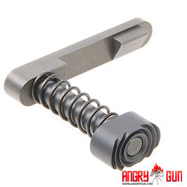 Angry Gun CNC Steel Magazine Release for Marui M4 MWS GBB - Standard Ver.