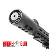 U-RAC STYLE SUPPRESSOR SHIELD - BLACK CARBON 6.5 INCH
