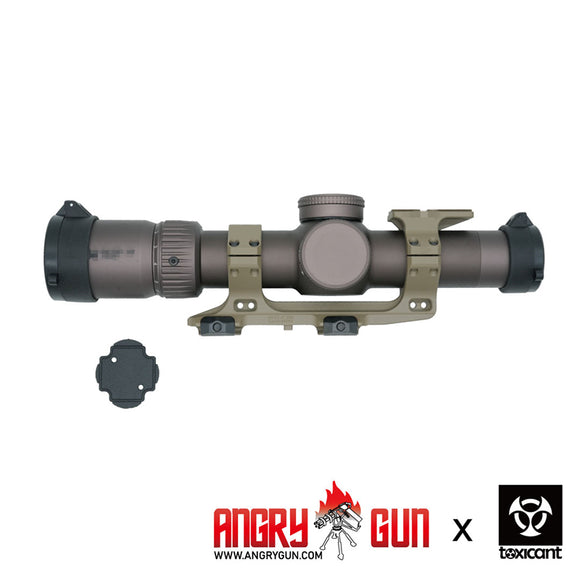 Toxicant RZ HD3 SCOPE with Angry Gun AUS style Mount Set (Limited Edition) BLK/FDE