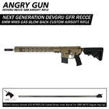 ANGRY GUN DEVGRU RECCE CUSTOM GBB RIFLE - HARD KICK VERSION