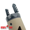 M-RAC STYLE SUPPRSSOR SHIELD (TYPE A) - CERAKOTE FDE 6.5 INCH