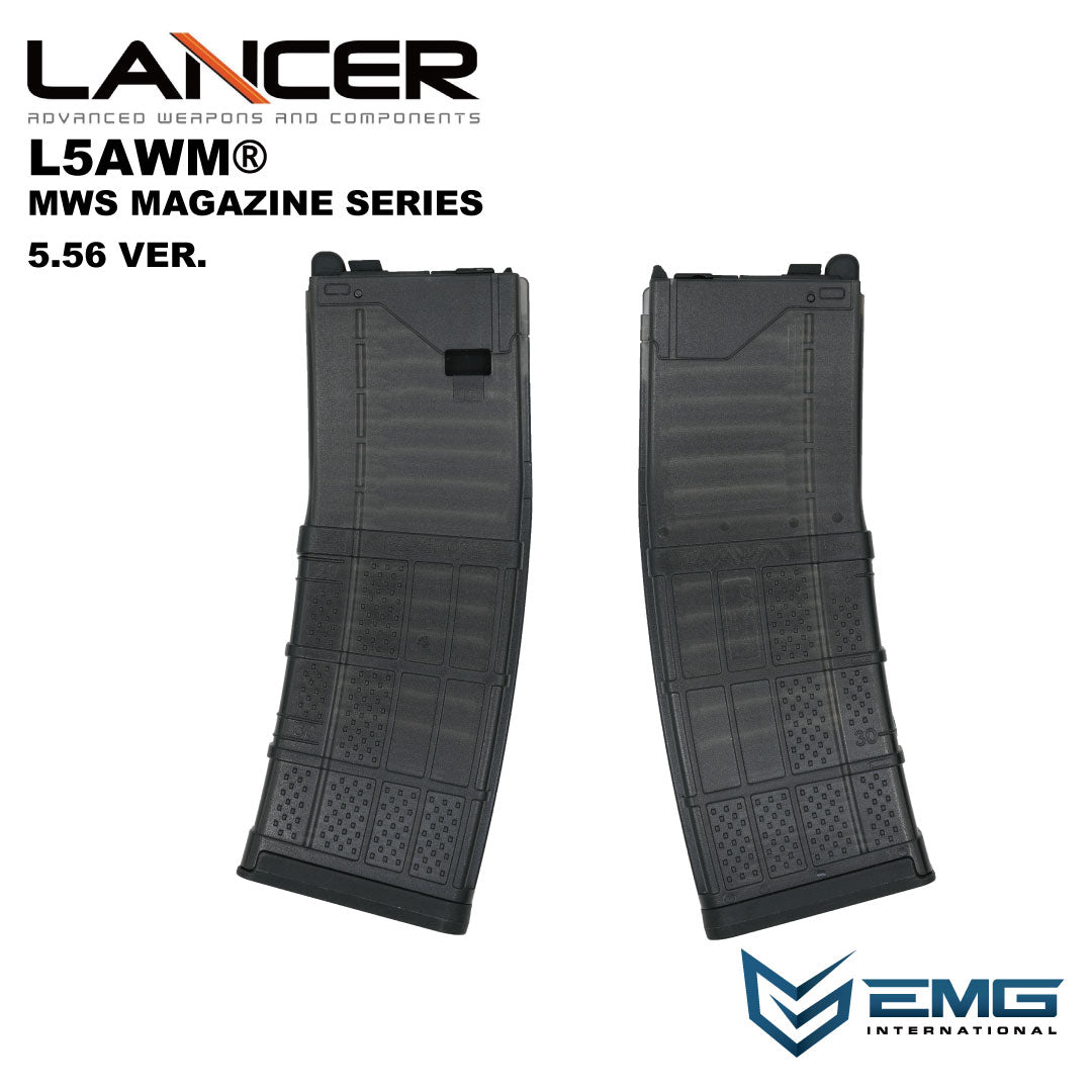 EMG Lancer Systems L5AWM V2 MWS Magazine – High-Capacity & Durable