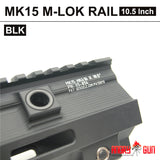 HK416 SUPER MODULAR RAIL M-LOK - 10.5 Inch (Black or DDC)