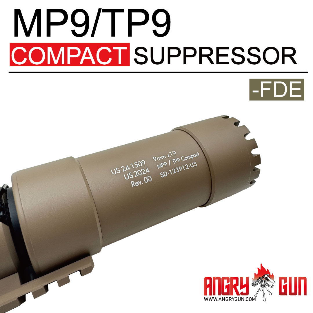 ANGRY GUN MP9/TP9 コンパクトサプレッサー - ダミーバージョン