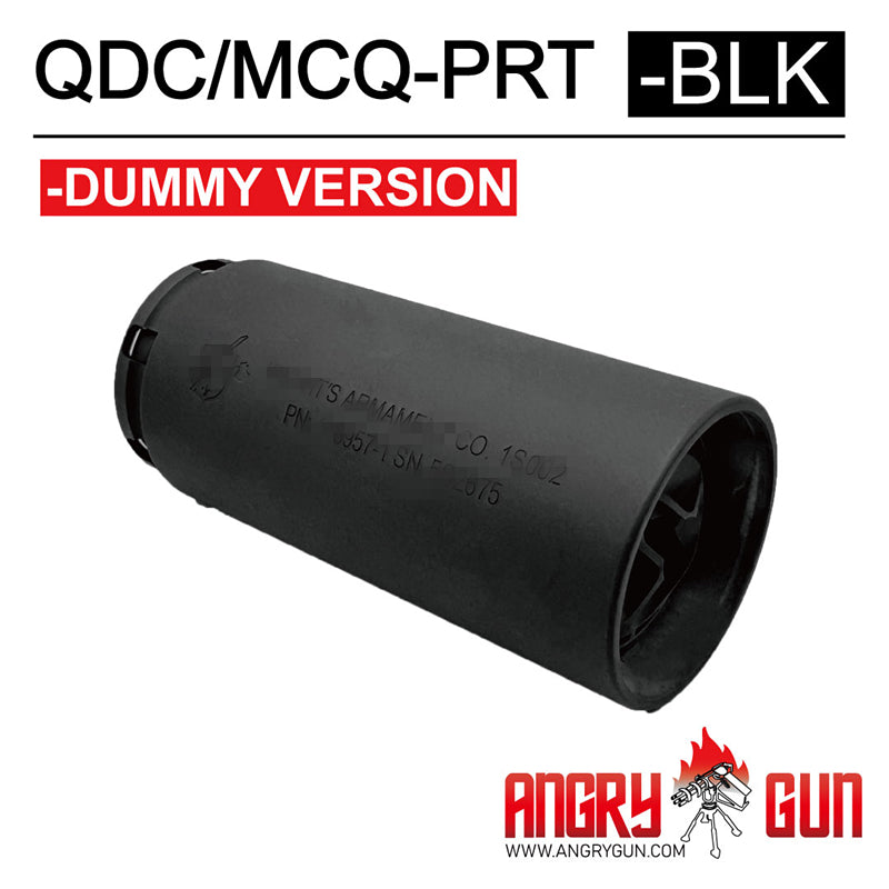 QDC/MCQ-PRT Dummy Suppressor – BLK/FDE | Angry Gun