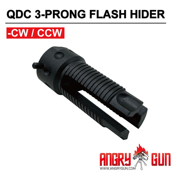 ANGRY GUN QDC 3プロング フラッシュハイダー