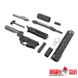 KAC LICENSED SR15 MOD 2.1 MWS CONVERSION KIT - BLACK
