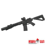KAC LICENSED SR15 MOD 2.1 MWS CONVERSION KIT - BLACK