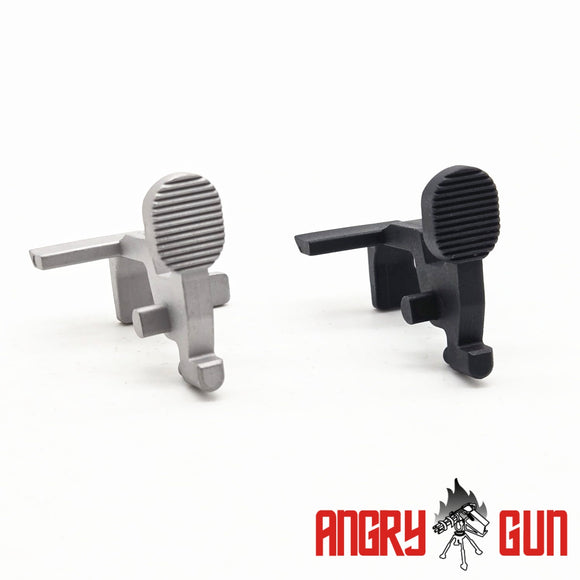 ANGRY GUN スチール CNC ボルトストップ マルイ MWS GBB用 - 標準