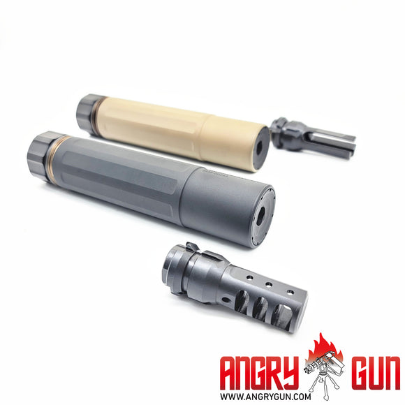DASM-S Dummy Silencer – Airsoft Suppressor for Enhanced Realism