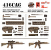 416CAG & 416D MWS CONVERSION KITS FOR MARUI MWS GBB