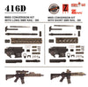 416CAG & 416D MWS CONVERSION KITS FOR MARUI MWS GBB