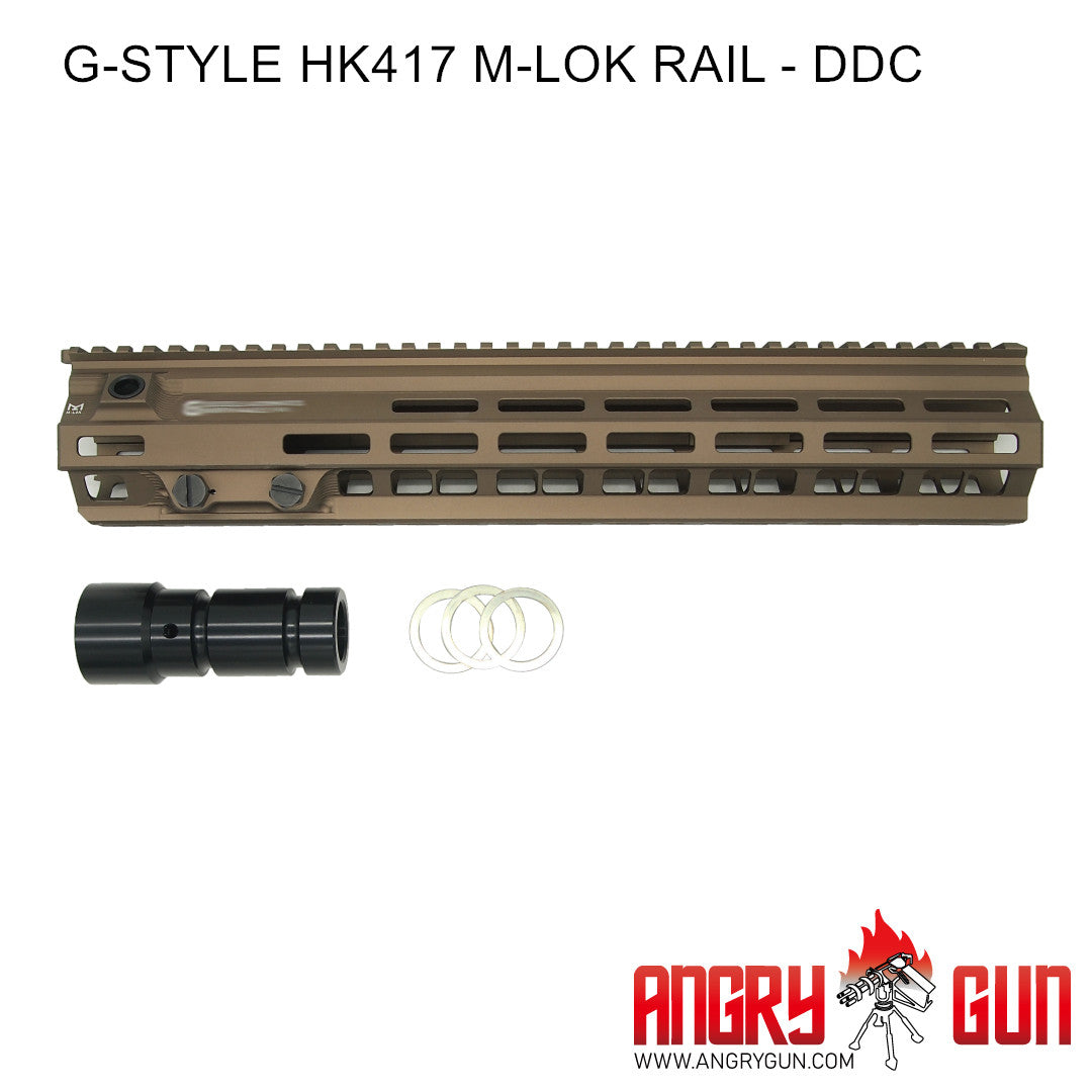 Angry Rail G-STYLE HK417 M-LOK RAIL SERIES