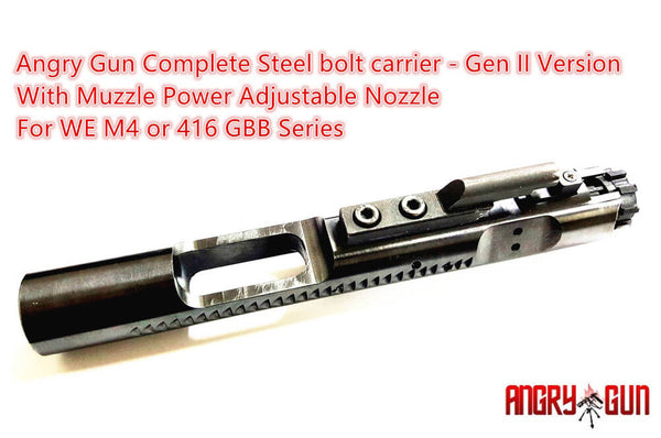 CNC スチール ボルト キャリア WE M4 GBB GEN 2 Ver.