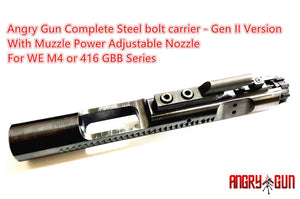 CNC スチール ボルト キャリア WE M4 GBB GEN 2 Ver.