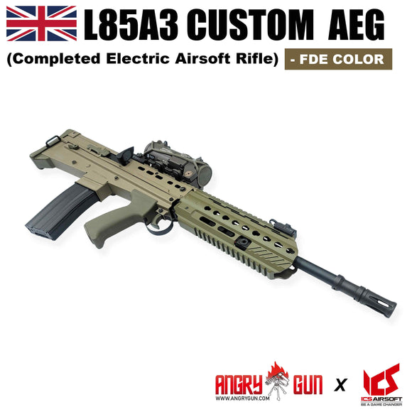 Angry Gun X ICS L85A3 Airsoft Electric Rifle (290 to 310 FPS @0.2g BB)