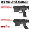 Angry Gun CNC MWS 어퍼 리시버(Marui TM MWS GBBR용)