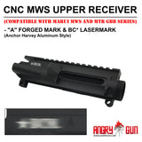 Angry Gun CNC MWS 어퍼 리시버(Marui TM MWS GBBR용)