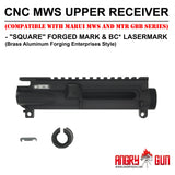 Angry Gun CNC MWS 어퍼 리시버(Marui TM MWS GBBR용)