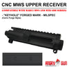 Angry Gun CNC MWS 어퍼 리시버(Marui TM MWS GBBR용)