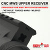Angry Gun CNC MWS 어퍼 리시버(Marui TM MWS GBBR용)