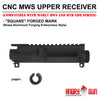Angry Gun CNC MWS 어퍼 리시버(Marui TM MWS GBBR용)