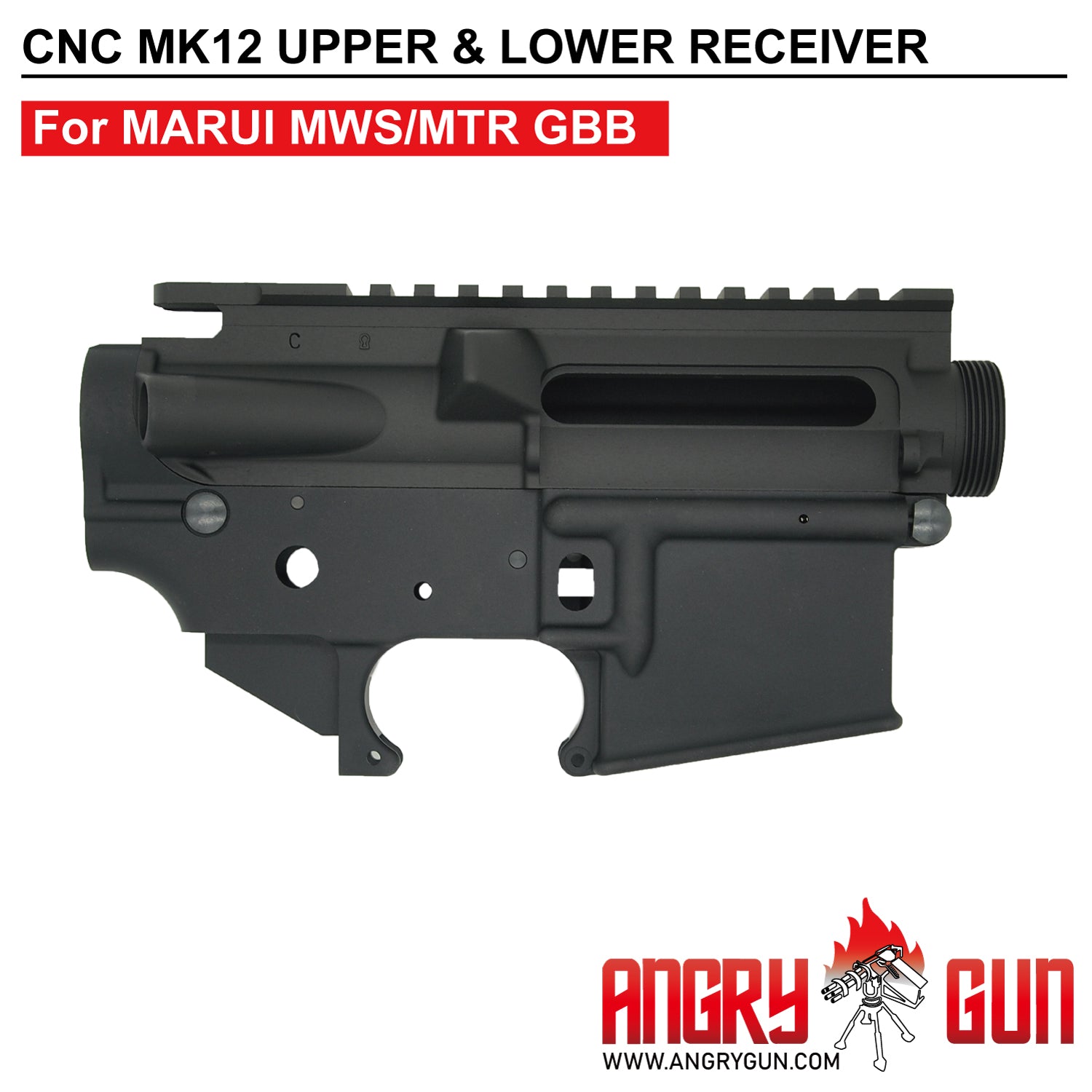 サイバーガン COLT ライセンス CNC MK12 アッパー & ロワー
