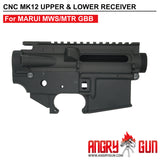 CYBERGUN COLT 라이센스 CNC MK12 MARUI MWS/MTR GBB용 상부 및 하부 리시버