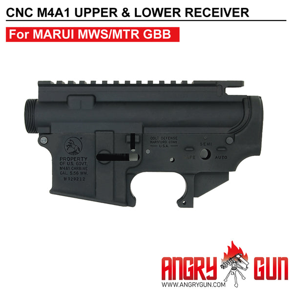 COLT M4A1(最新バージョン) マルイ MWS/MTR GBB 用アッパー&amp;ロワーレシーバー