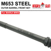 MARUI용 ANGRY GUN STEEL 아우터 배럴 프런트 세트 M653 MWS GBB