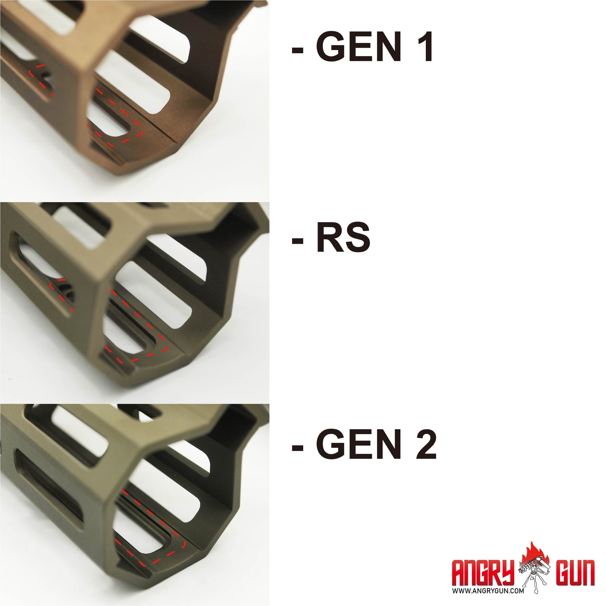 MK16 M-LOK Rail 9.3 Inch – Airsoft Version (Black)