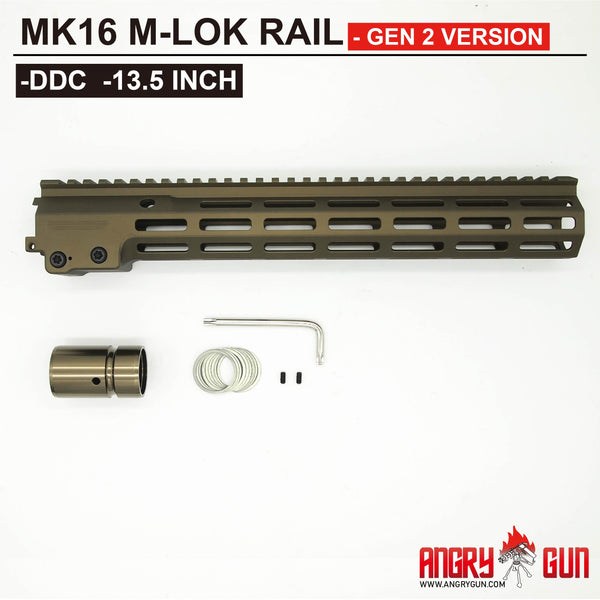 MK16 M-LOK Rail 10.5" Gen 2 – Lightweight & Durable Handguard