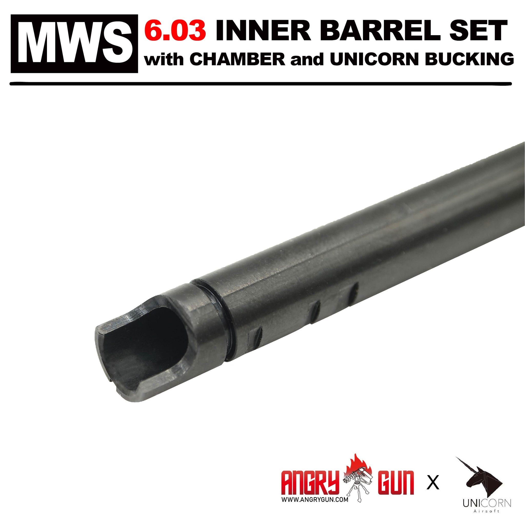 MWS 6.03 ステンレススチールインナーバレルセット（チャンバー
