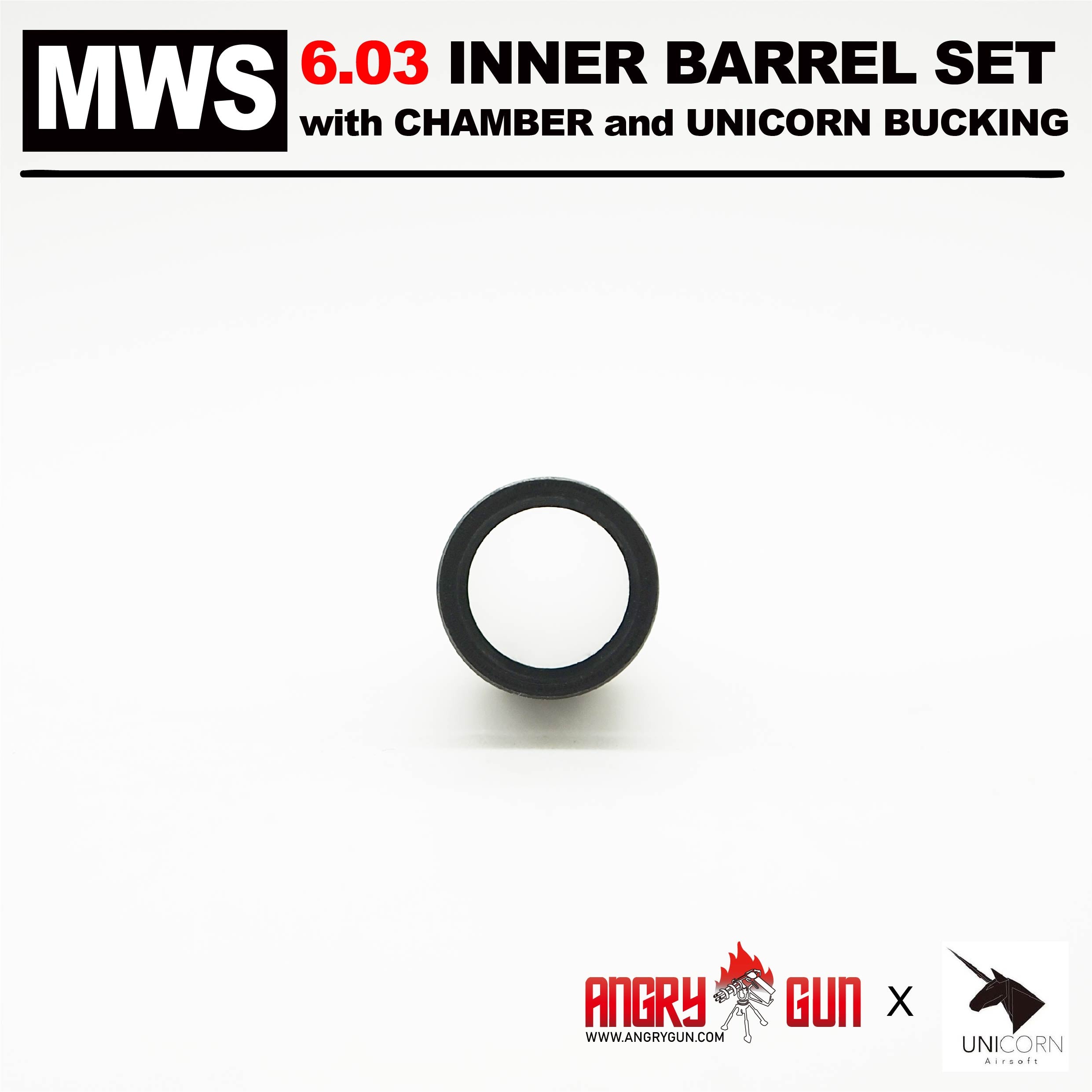 MWS 6.03 ステンレススチールインナーバレルセット（チャンバー