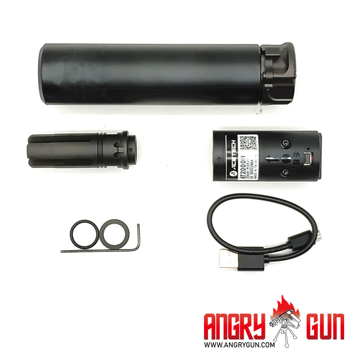 SOCOM556 Tracer Suppressor – Full Marking | Airsoft