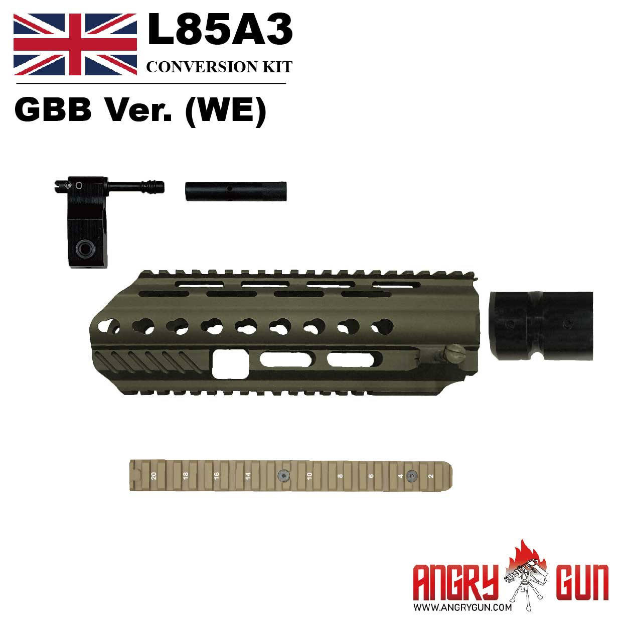 L85A3 コンバージョンキット – ANGRYGUN