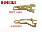 ANGRY GUN Steel Light Weight Bolt Stop Plate for TM MWS M4
