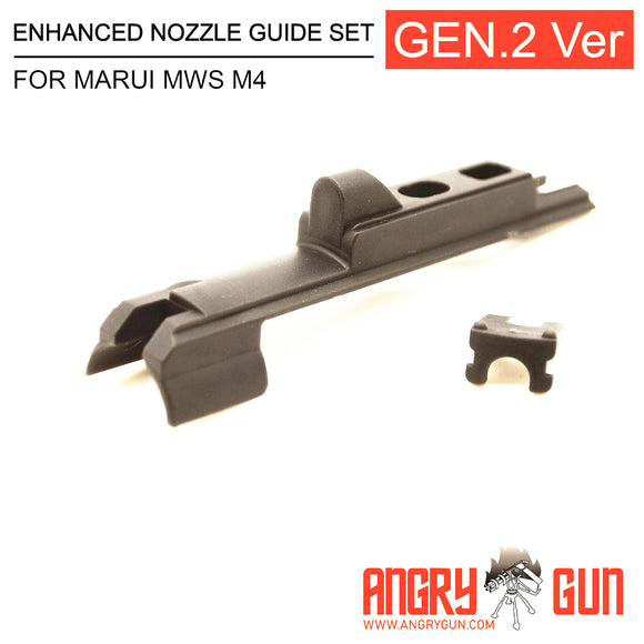 Angry Gun Enhanced Nozzle Guide Set Gen 2 Version for Marui MWS M4