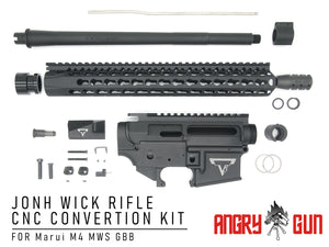 ANGRYGUN JOHN WICK RIFLE CNC CONVERSION KIT FOR MARUI M4 MWS GBB