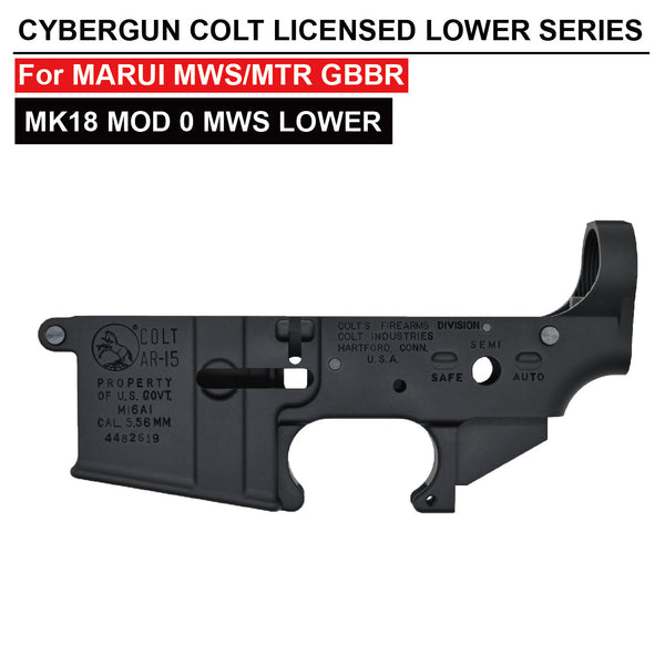 サイバーガン COLT ライセンス CNC M16A1 ロワーシリーズ - TM MWS/MTR 用